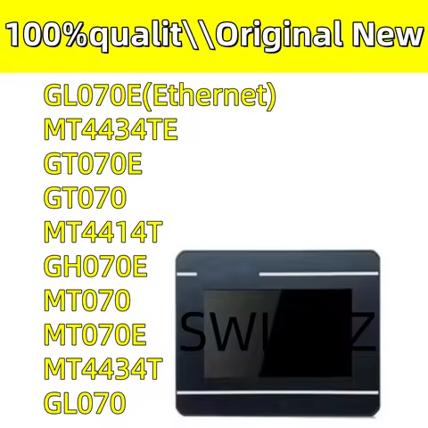 New original GL070 GL070E HMI Touch Screen 7 inch 800*480 Ethernet 1 USB Host Human Machine Interfac