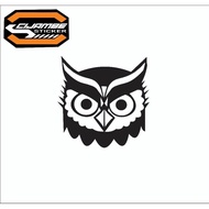 Owl cutting Sticker