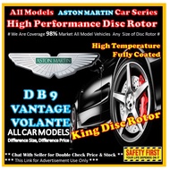 ASTON MARTIN DB9 Disc Rotor Drilled Slotted / Pemutar Cakera Berprestasi Tinggi