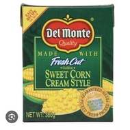 （共3盒）地捫牌粟米蓉 Del Monte Sweet Corn Cream 非 罐頭 出前一丁 即食麵 百佳 parknshop citysuper 一田 aeon