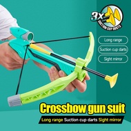 Children's Bow And Crossbow Toy Set Large Outdoor Sports Traditional Boys And Girls Shooting Arrow Suction Cup Crossbow Toy