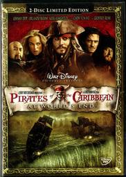 神鬼奇航3：世界的盡頭 (2007) 雙碟版 DVD At World's End (強尼戴普 奧蘭多布魯 周潤發)