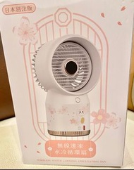 🐈🐈谷中堂 日本限量版 招財貓無線速凍水冷循環 風扇