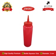 MERAH Jiwins 12 Oz Red Bottle Squeezer