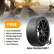 NEW TYRE 215/45R17 MAX CONTACT MC7 CONTINENTAL (WITH INSTALLATION)