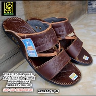 Sandal Kulit pria harley Davidson slop full kulit sapi asli.