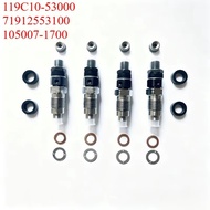Diesel Fuel Injector Ref 119C10-53000 719125-53100 105007-1700 For Yanmar 3YM30AE 3TNM72 3TNV70 3TNV