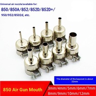 ((2pcs Pack) 850 852 Universal Hot Air Gun Nozzle Desoldering Station Use Head BGA