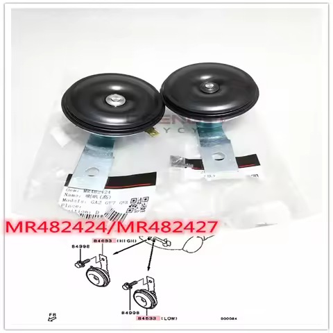 High And Low Pitch Horn For Pajero Montero V73W Outlander CU4W CW5W CW6W GF7W GF8W NA4W MR482424 MR4