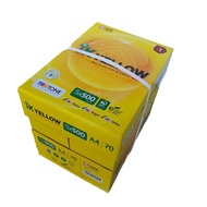(5 teams) IK Yellow A4 Paper 70gsm 500sheets