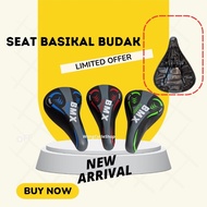 WongCycleShop@Bike Saddle Seat Basikal BMX Bicycle Saddle BMX Seat Basikal 12"14"16"20"Kids