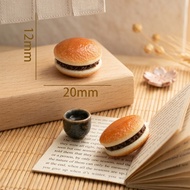[LIMITED STOCK] Miniature Resin Dorayaki Chocolate Chocolate Bread Pancake Japanese Food Bakery Toys