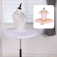Lady Ballet Skirt Crinoline Hoop Bustle Tutu Skirt Petticoat