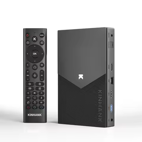 KINHANK K9 Android Smart TV Box Wifi6 8K Amlogic S928X-K ISO BDMV 4GB 64GB Dolby Vision Atmos HDR10+
