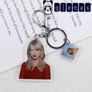 GLENES Taylor Swift CD 1989 Pendant, Singer Fashion Singer Taylor Swift Keychain, Key Chain Interesting Mini Creative Song Player Acrylic Keyring Singer Taylor Fans