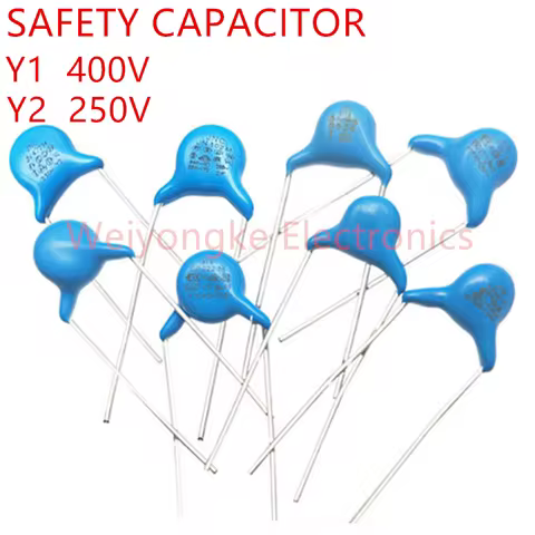 10PCS CS221K JY JNC102 471 CD222M CD472M 101M 221M 681M 152M 332M CS472M 103M X1Y1Y2 250V400V safety