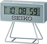 SEIKO Olympia Limited Edition Mini Marathon Bedroom Alarm Clock, Silver