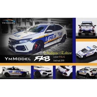 1/64 YM Model Honda Civic Type R FK8 Polis Malaysia