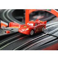 Hand Crank Electric Story Rail Car Accessories Remote Control Track Racing Toy Lightning McQueen