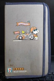 Snoopy 史努比組合 麥當勞 + 7-11台灣逍遙遊 卡套收集冊 內含36個卡套