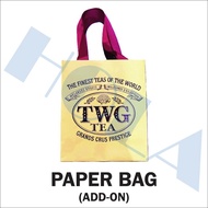 (For TWG Products) TWG Tea Teddies Paper Bag / TWG Tea Teddy Gift Bag (Add-On Only)