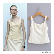 LA3260 - White Cozy | Tank top