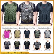 BOZMAN MOTORCYCLE VEST WINDPROOF AND CHEST PROTECTOR BODY PROTECTORTouring