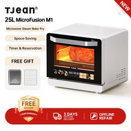 TJean MicroFusion M1 25L Microwave Steam Oven | Visual Menu Capacity for Multi-Person Homes