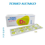 Tomo Kenko Vitamin D3 1000 IU Kemasan Strip