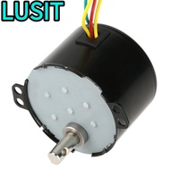 LUSIT Gear Motor, 10W 5-50RPM Permanent Magnet Synchronous Motor, Miniature CW/CCW 0.5A 50KTYZ Small