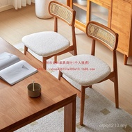 Simple Modern Book Backrest Cherry Wood Chair Pure Table Chair Dining Chair Color High Quan Househol