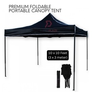 Black Color 10x10 Feet Premium Quality Foldable Canopy Tent Gazebo Folding Portable Tent