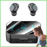 LED Display Wireless Earbuds LED Earbuds Waterproof Sports Earphones Rechargeable Entertainment Electronics with junlasg junlasg