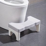 1pc Toilet Potty Stool For Duty Plastic Portable Squatting Poop Foot Stool Bathroom Non-Slip Toilet Assistance Step Stool