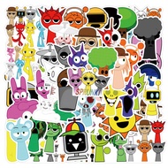 55 pcs Incredibox Sprunki Music Game Waterproof PVC Stickers
