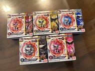 Bandai 超級戰隊 Donbrothers 暴太郎戰隊 SG 變身齒輪 主角一套5盒 食玩