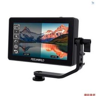 台灣現貨Feelworld F6 PLUS 6 英寸攝像機現場監視器套件 3D LUT 視頻輔助,帶遮陽傾斜臂支持 4K