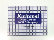 Kuitansi Rangkap 3 Non Carbon Buku Kwitansi NCR 3 PLY  Buku Kwitansi Non Carbon Rangkap 3 Buku Kwita