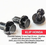 (10 buah) KLIP BEMPER HONDA JAZZ TIPE L KLIP MOBIL HONDA JAZZ TIPE L KLIP MOBIL MOBIL KLIP HONDA BEM