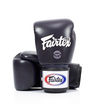 นวมชกมวย หนังแท้ Fairtex Muay Thai Boxing Gloves - รุ่น BGV1 and BGV1 Air Universal Gloves Tight-Fit