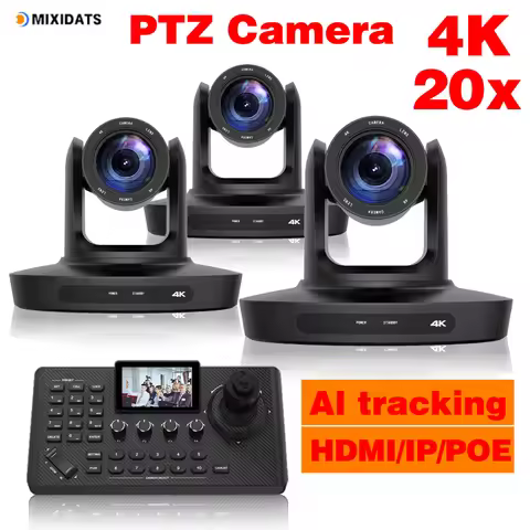 PTZ Camera 4K 20X Zoom Video Conference Camera Kit Church Meeting live broadcast PTZ camera Controll