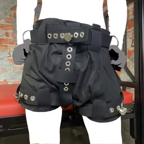 Lockable Diaper Cover Pants Anti Diaper Removal Restraining Abdl Magnetic Locks Diaper Cover Bondage
