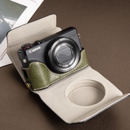Suitable For Canon G7x3 Camera Bag Camera Case Crossbody G7x Makr Iii Retro Protective Case G7x2 Lea
