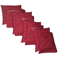 MERAH Pillow + Square Seat Cover P36L36 Red