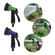 8-Function Watering Gun Nozzle Shower Head Garden Lawn Ground Pets Cleaning Car Wash Wat 高压水枪 伸缩水管洗车