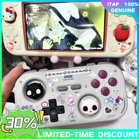 IINE Mini Pocket Retro Game Controller for Switch2/PC/iOS/Android with Hall Joysticks Height-adjusta