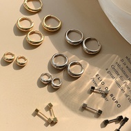 Plain Hoop Earrings Unique Hoop Earrings Female Temperament Niche Design Feel Hoop Hoop Earrings Ear