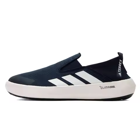 Adidas Men's and Women's Shoes Terrex Boat Slip-On Climacool Outdoor Shoes Hiking Shoes Mountaineeri