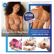 [32AA/AA70 - 42] V.S Push-up Plunge Bra (Bronzed Olive - Lots of Lift)