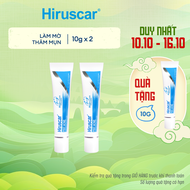 Bộ 2 gel chăm sóc sẹo mụn và mụn thâm Hiruscar Post Acne 10g